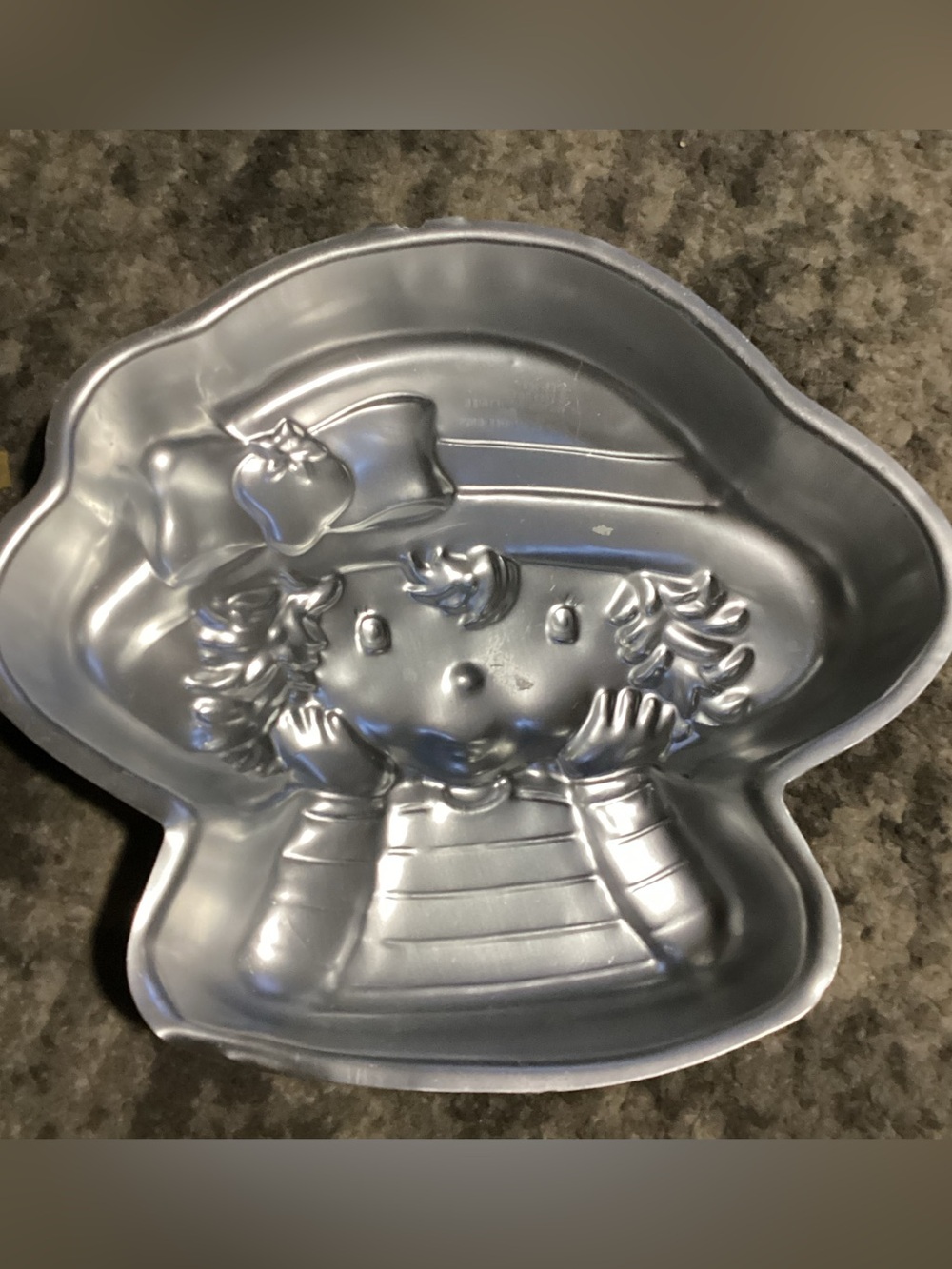 Vintage Wilton Strawberry Shortcake Cake Pan Tin 3105-7040